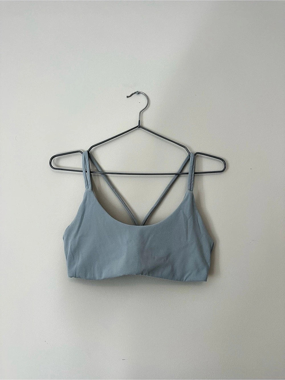 Aritzia TNA Sports Bra Top in Light Blue
